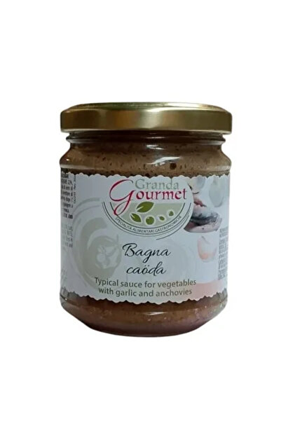 Granda Gourmet Salsa tipic italiană cu usturoi și anșoa Bagna Cauda