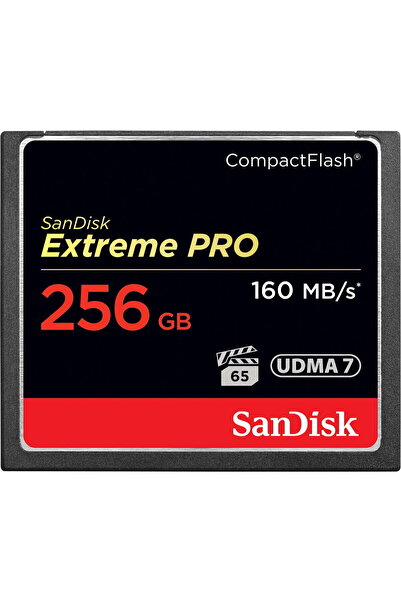 SanDisk Card de memorie Extreme Pro CF CompactFlash 256GB 160MB/s