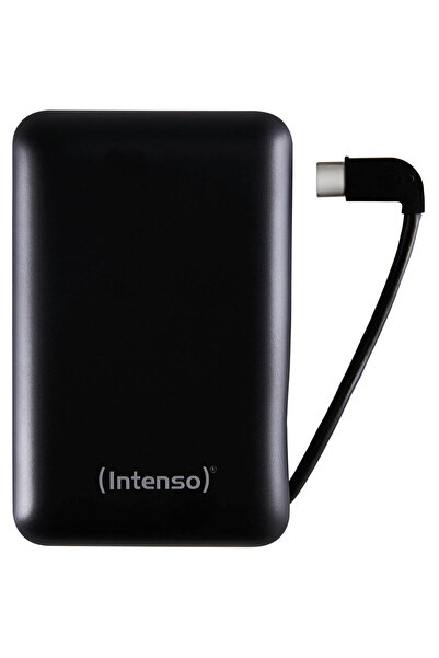 Intenso External Battery XC10000 black +USB-A to Type-C Cable 10000 mAh