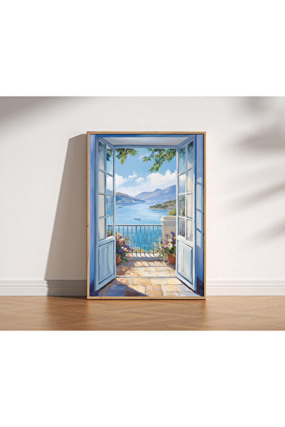 woodhomeworks Tablou decorativ pentru birou, dintr-o singură piesă, seria Mat...