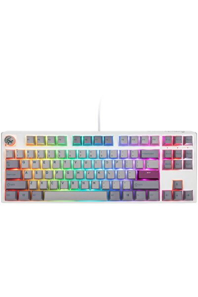 Ducky One 3 Mist Grey TKL RGB LED - MX-Ergo-Clear (US)