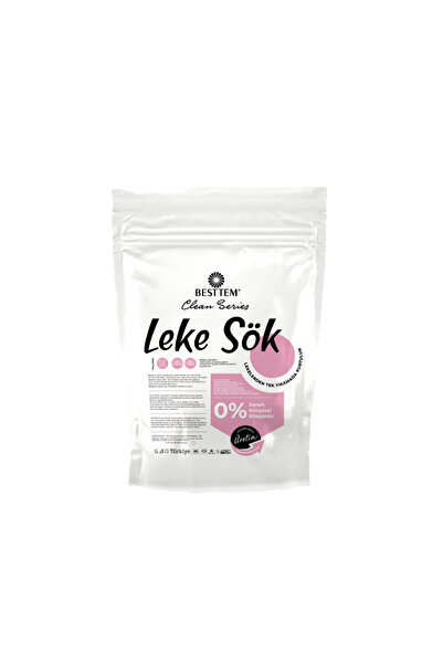 BESTTEM Leke Sök – Beyaz ve Renkliler İçin Dokuyu Koruyan Leke Çıkarıcı - 750 GR