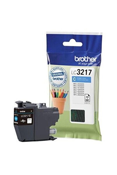 Brother Cartus cerneala Brother LC3217C, 550 pagini (Cyan)