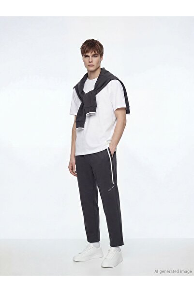 LC Waikiki Loose Fit Printed Men's Sweatpants