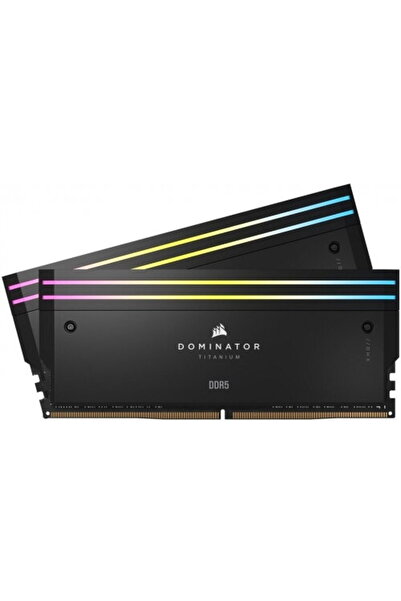 Corsair RAM Dominator Titanium RGB, 48GB, DDR5-7200MHz, CL36, Διπλό Κανάλι