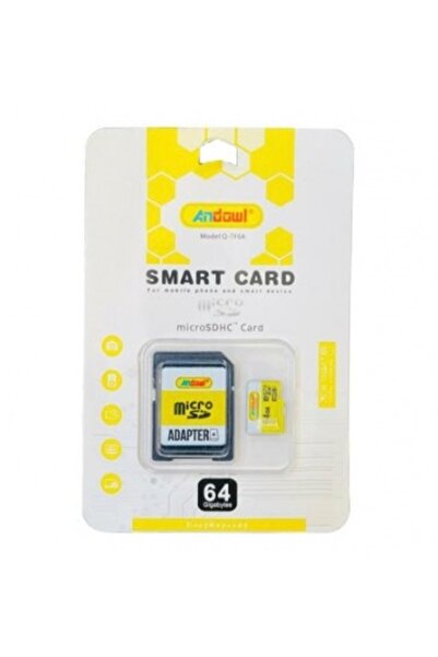 Mihai Card de memorie Andowl Q TF64 MicroSDHC 64GB cu adaptor