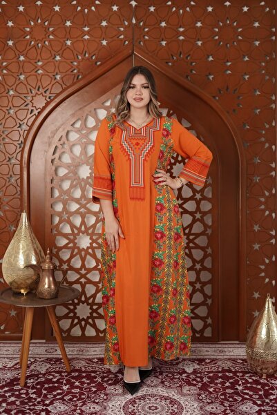 AFandina Traditional Mother and Daughter Jalabiya | Elegant Arab Identity SM-75