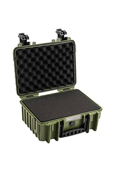 bw Outdoor Cases Type 3000 / Bronze green (pre-cut foam)