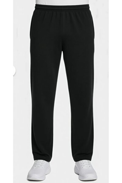 Racıng Men's Sports Sweatpants Interlock Fabric Straight Cut Tubular Leg Brea...