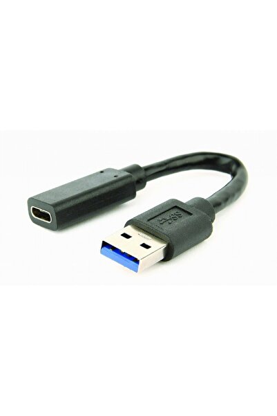 Gembird Cablu adaptor USB 3.1 AM la tip C mamă, 10 cm, negru