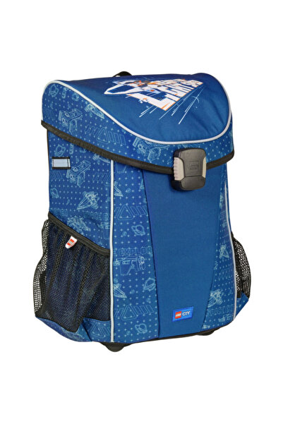 LEGO Geantă școlar - Design oraș, explorator spațial