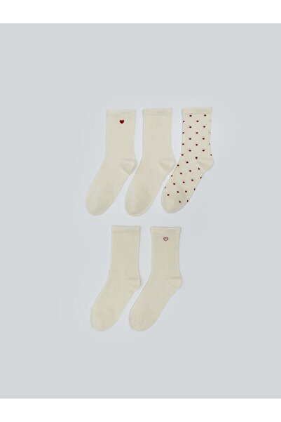 LC Waikiki Patterned Women's Socks 5-Piece