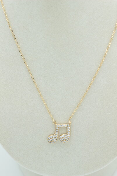 XUPING JEWELRY Style Pearl/Xuping Jewelry Music Pattern Zircon Stone Necklace