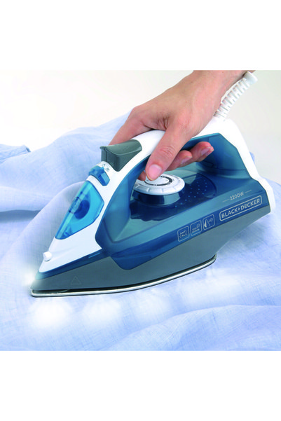 Black&Decker Fier de călcat Black & Decker BXIR2200E, 2200 W, Albastru