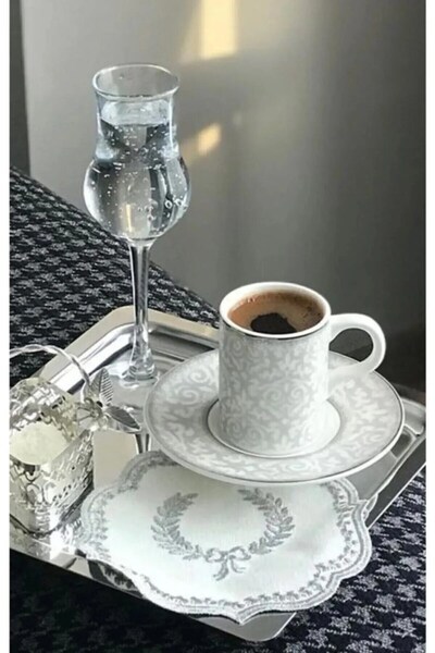 SEDOA Stainless Steel Silver Color Presentation Tray 21 X21 Cm Tea Coffee Pas...