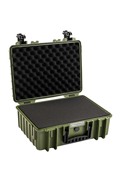 bw Outdoor Cases Type 5000 / Bronze green (pre-cut foam)