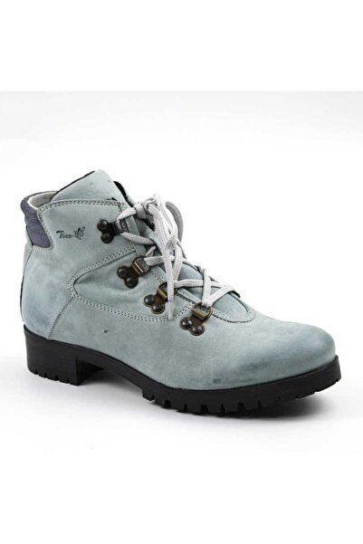 tino Women's padded boots, made of natural Leather , with a small heel 2121-B...