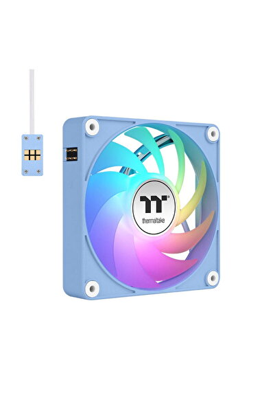 THERMALTAKE Set ventilatoare PC 3 unități 12 cm albastru