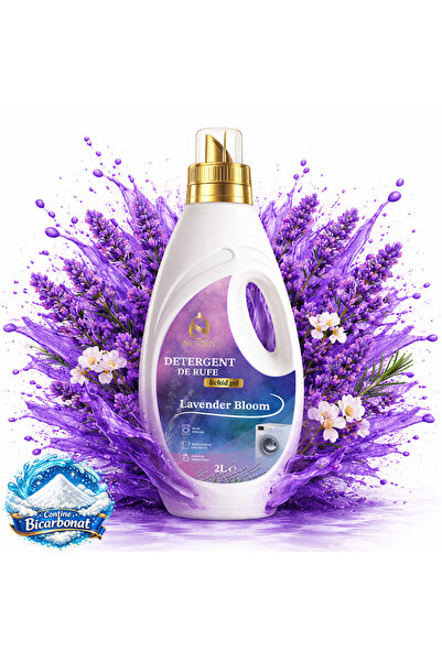 Nuvien Detergent lichid Lavender Bloom 2L cu bicarbonat