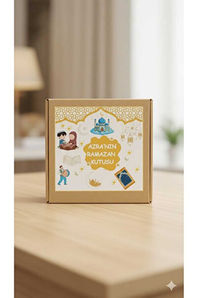 ORimin Çocuk için İsme Özel Ramazan Kutusu | Görev Kartları - Ramazan Takvimi...