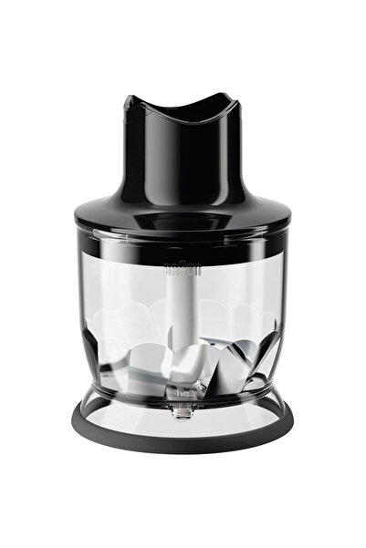 Braun Chopper for Vertical Mixer, MQS200BK, 350 ml, EasyClick Plus System, Black