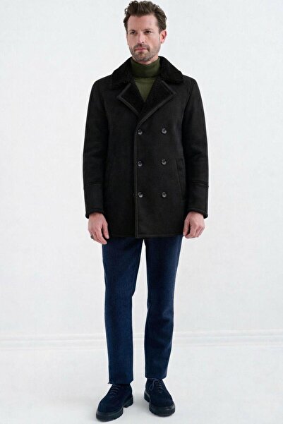 Pierre Cardin Nolan Regular Fit Içi Kürklü Düğmeli Katli Yaka Yandan Cepli Kl...