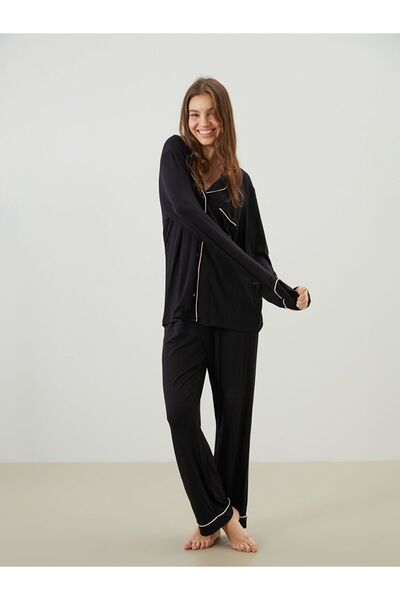 LC Waikiki Women's Pajama Bottom with Elastic Waist