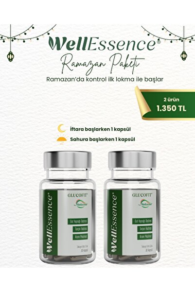 WellEssence Glucofit İkili Avantajlı Paket