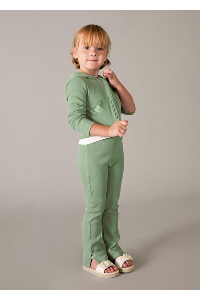 MAYORAL Зелений спортивний костюм для дівчинки
