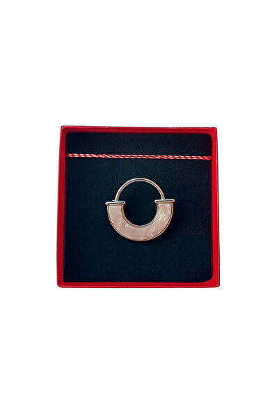 Abundo Elegant martisor brooch, Abstract Purse