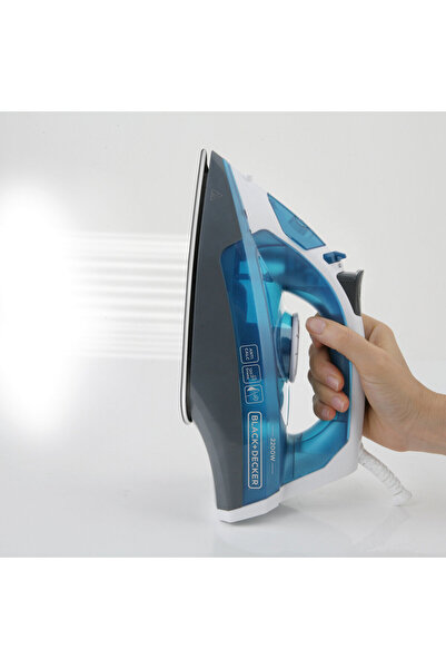 Black&Decker Black & Decker Iron BXIR2200E, 2200 W, Blue