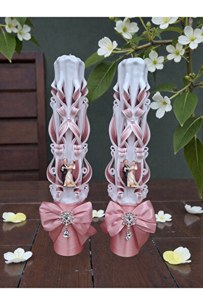 LumanariRegale Carved wedding candles