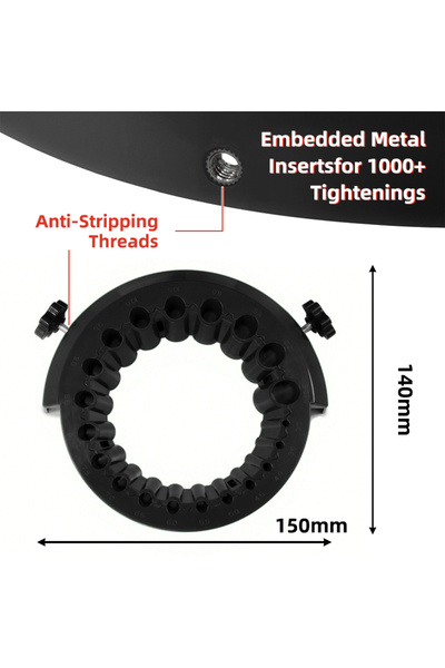 Choice8 StrippingProof Black Anti-Stripping Angle Grinder Drill Bit Sharpener...