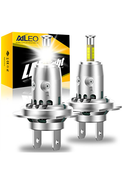 Choice3 مصباحان LED ثلاثي الأبعاد H7 بقوة 300 واط وشدة إضاءة 80000 لومن، 6000...