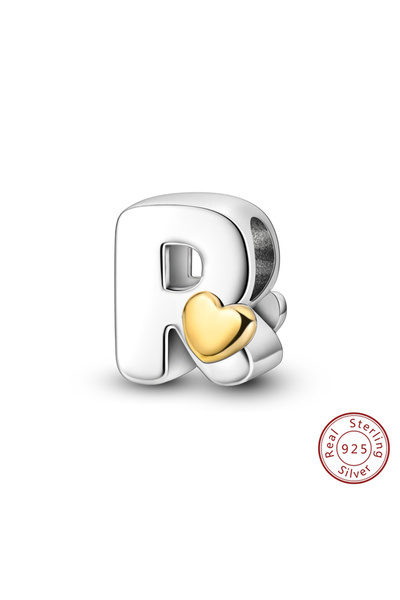 Choice4 خرزة على شكل قلب من الفضة الإسترليني عيار 925، بتصميم كلاسيكي، تحتوي ...