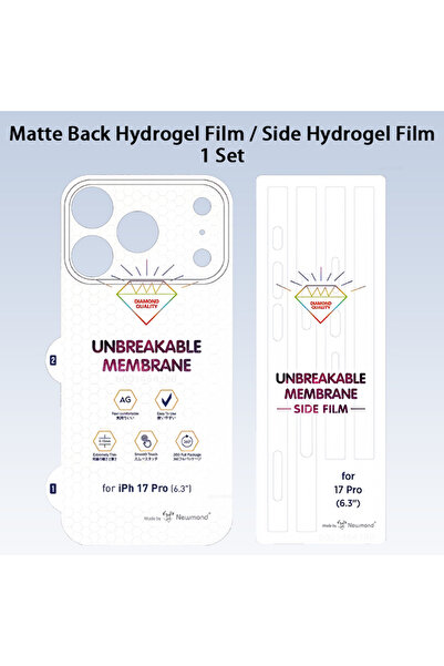 Choice6 مجموعة واحدة من واقيات الشاشة غير اللامعة لهاتف iPhone 17 Pro (قطعتان...