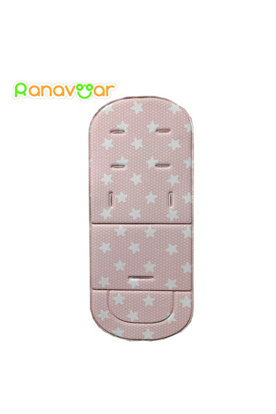 Choice1 pink stars Fation Comfortable Baby Stroller Pad Four Seas General Sof...