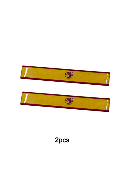 Choice3 ملصق علم إسبانيا ثلاثي الأبعاد عاكس للضوء، 8.5 سم، ملحقات للدراجات ال...