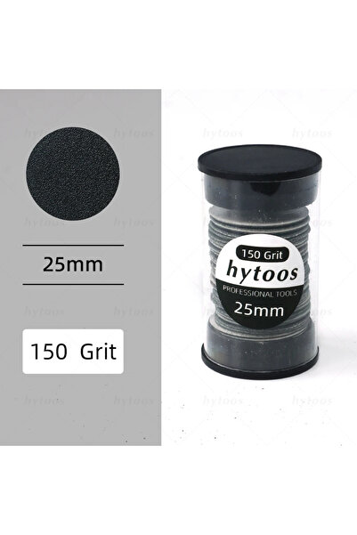 Choice1 Black - 150grit HYTOOS 50Pcs Replaceable Sanding Disc Paper 25mm Pedi...