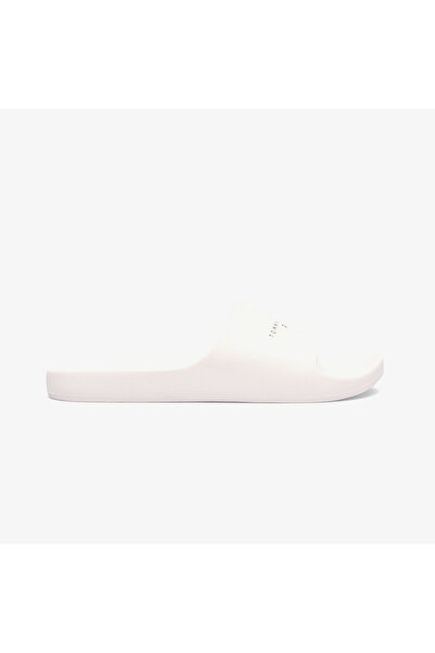 Tommy Hilfiger Printed Pu Pool Kadın Beyaz Terlik