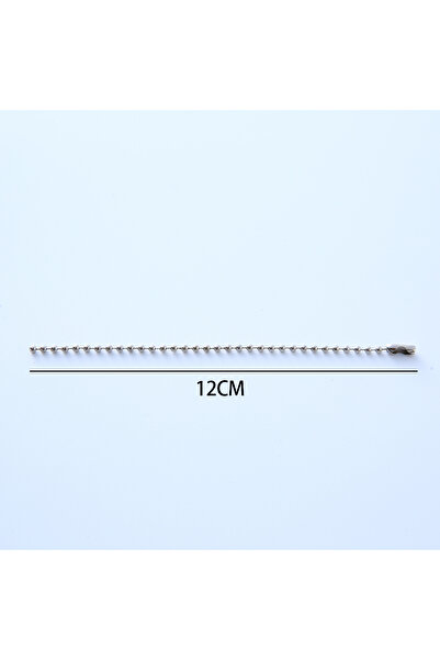 choice2 50 قطعة من سلاسل الخرز سلسلة مفاتيح المستديرة بطول 12 سم، متوفرة بأطو...