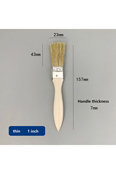 Choice17 2 pcs style a Thick-handled and thin-handled paint brushes are avail...