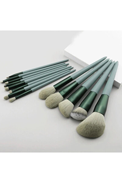 Choice3 green 10/13PCS Makeup Brushes Set Eye Shadow Foundation Women Cosmeti...