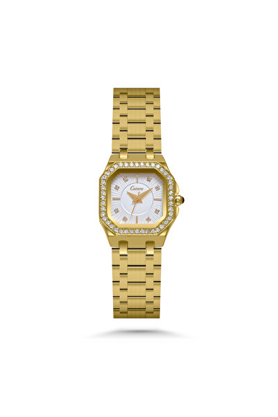 catera Women's watch with a gold-tone steel strap - a distinctive presence