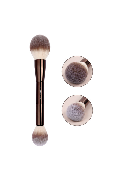 Choice1 مجموعة فرش مكياج احترافية من MAANGE، مزدوج : كريم أساس، بودرة، كونسيل...