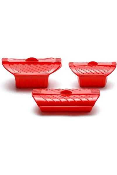 Choice3 3 قطع من أواني طهي السمك بالبخار المصنوعة من السيليكون الآمن غذائيًا ...