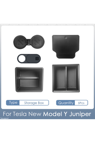 Choice1 Storage Box 5 Storage Box for Tesla Model Y Juniper Accessories Cente...