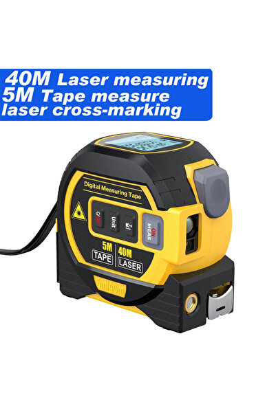 choice2 جهاز قياس المسافة بالإضاءة الخلفية 40/60 مترًا، نوع 40 مترًا و5 أمتار...