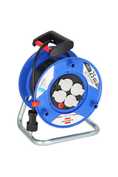 Brennenstuhl Garant cable reel, 25m (Blue/Black)