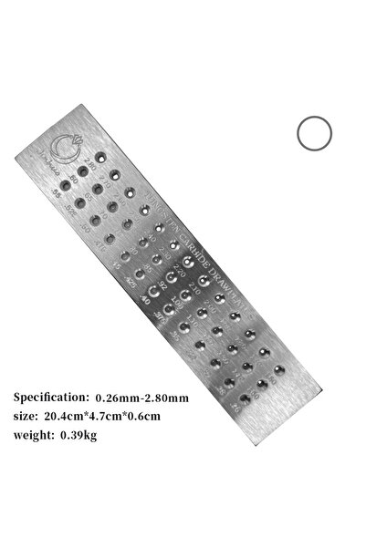Choice6 صفائح سحب سلكية من كربيد التنجستن بأشكال متعددة، دائرية، مربعة، مثلثة...